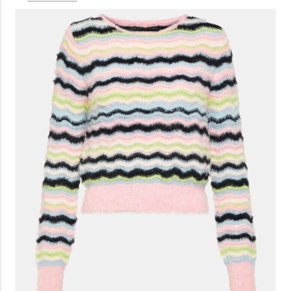 NWOT Susan Fang striped knit sweater